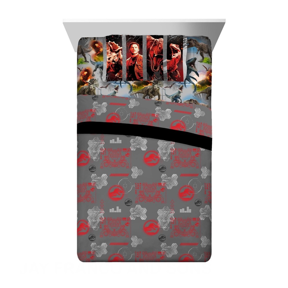Jurassic World Kids Full Sheet Set